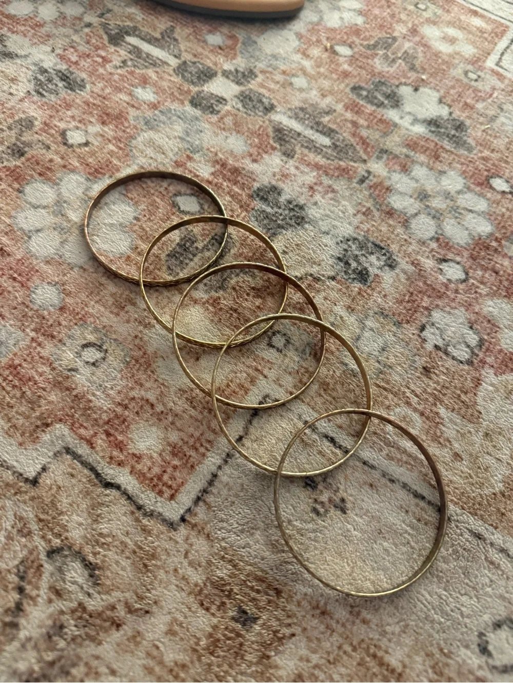 Gold Braided Bangle Set - Women Accessories